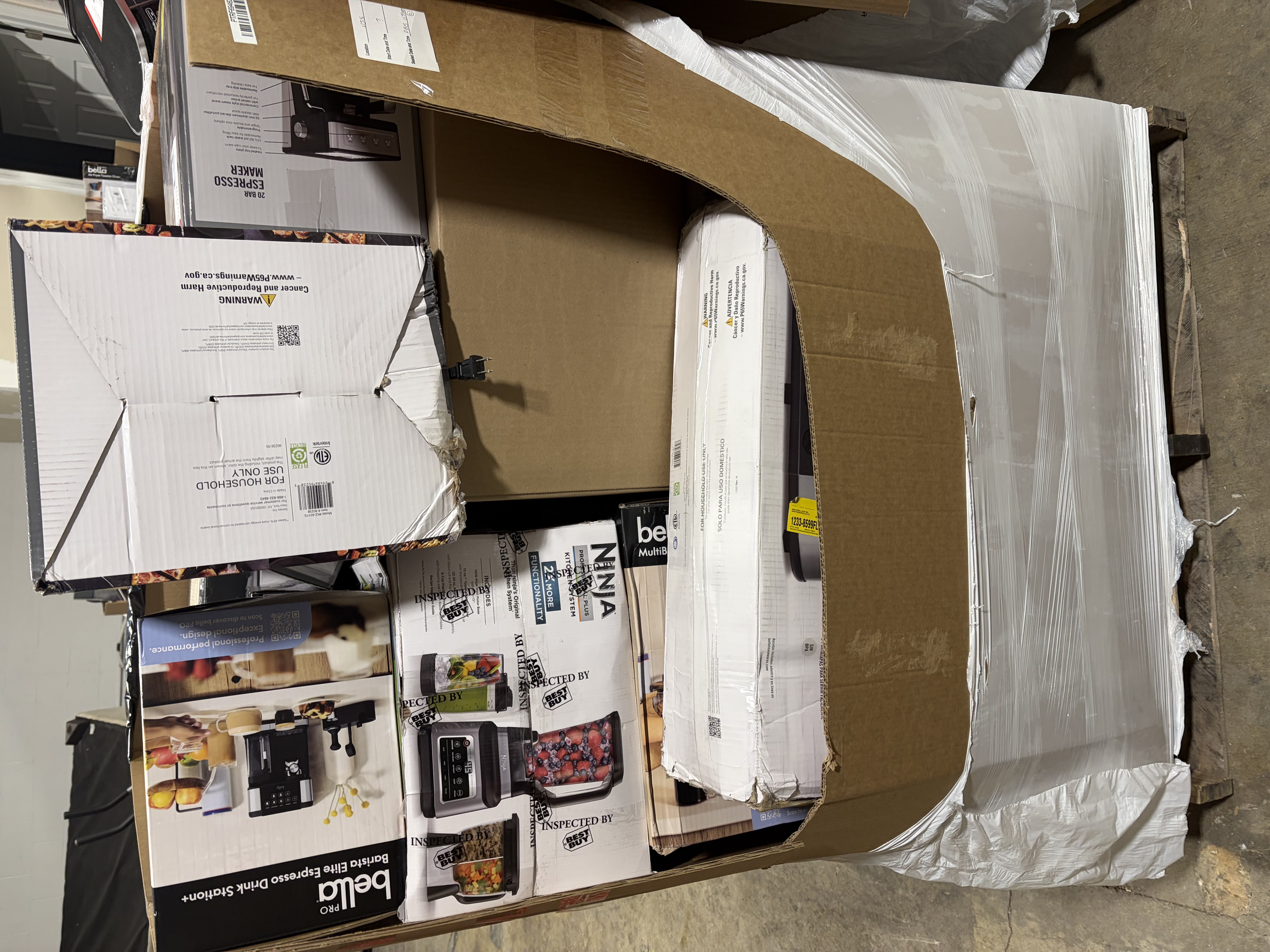 Best Buy liquidation pallet — FOB Texas